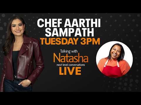 LIVE: Diwali Like You've Never Tasted It! Food Network Champ Chef Aarthi Sampath