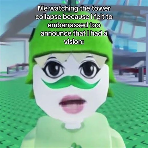 ROBLOX ME WATCHING THE TOWER COLLAPSE #roblox #shorts #funny