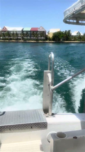 🇧🇸 Ferry to Taino Beach, Freeport Bahamas | Paradise in Minutes! 🌴☀️ #Shorts