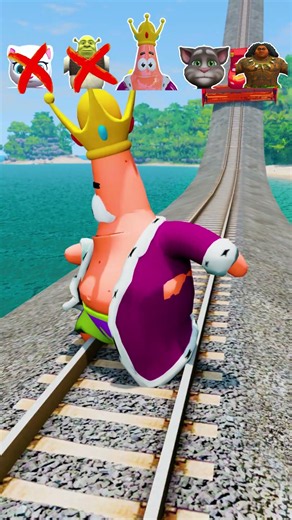 Weird Characters Against Mcqueen Combine! - BeamNG.Drive