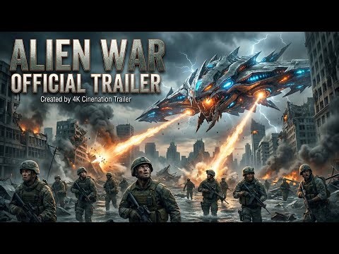 ALIEN WAR Official Trailer | Earth Under Siege by Alien Invaders | 2025 #alien #alienwar