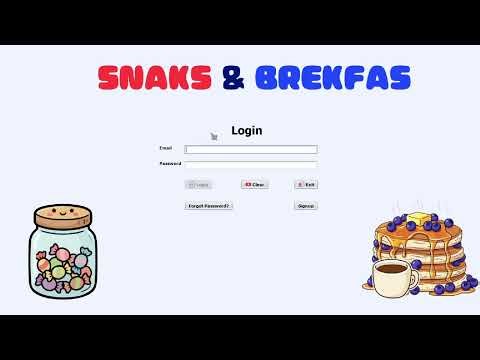 Snaks&BrekFas POS System (Mysql, NetBeans, Java)| Midterm Project