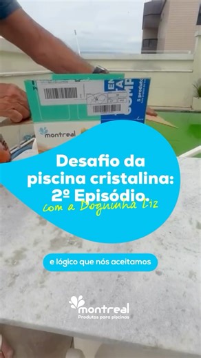 Montreal Produtos para piscinas on Instagram: "A Micaela juntamente com sua doguinha Liz @liz_minha_vida, toparam Se Jogar com a Montreal e garantir uma piscina cristalina para ela poder se divertir muito 🤭💙 Será que a Liz gostou dessa piscina cristalina?! ☺️ Se Joga no 2º episódio do Desafio da Piscina Cristalina e mergulhe nessa qualidade junto com a Liz 💙💦 #sejogacomamontreal #qualidadegarantida #piscinacristalina #produtospremium #qualidade"