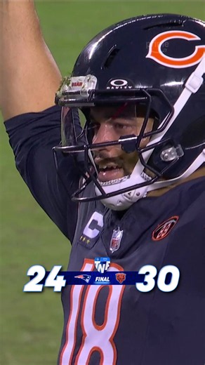 Bears secure the win at home to go 5-2 🐻 #TNFonPrime #nfl #chicagobears #nfltiktok