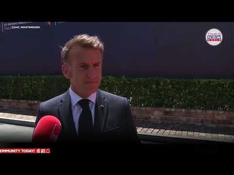 MACRON BLASTS RUSSIA, Rejects Kremlin Narrative, Defends Ukraine at Balkans Summit | Times Now World