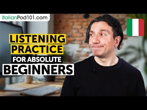 Italian Listening Comprehension for Absolute Beginners