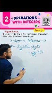 Class 7 Maths Ch 2 Operations with Integers | Q1 | Page 25 | Ganita Prakash #shorts #maths