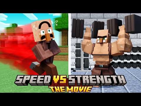Minecraft SPEED vs. STRENGTH: The Movie