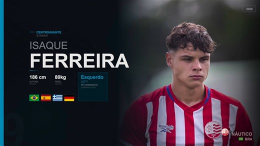 Isaque Ferreira - Striker - 2026 ( 2006 )