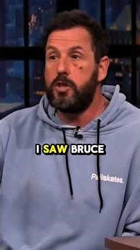 Adam Sandler on the first time he met bruce Springsteen