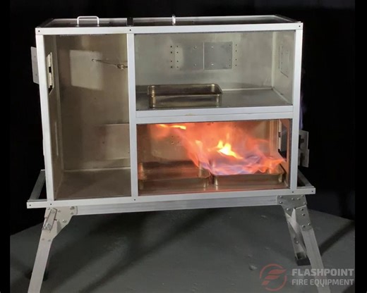 Flashpoint Equipment on Instagram: "🚨 Smoke-free fire dynamics in action! Check out the pulsating flames in this demo — fuel vapors, oxygen, and pressures interacting in real time. Notice the vent-point ignition in the upper-left window. 🔥 Your turn: Comment what you noticed and what surprised you the most. 💾 Save this for your next training discussion. 👥 Tag a firefighter who loves fire behavior demos. Follow @flashpointequipment for more real-world fireground training and fire behavior ins