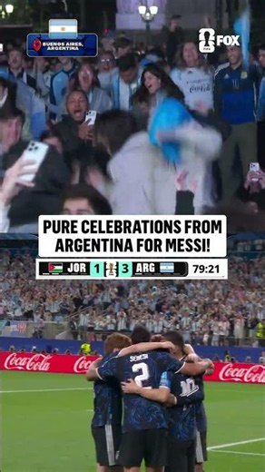 Buenos Aires was ROCKING after this Messi goal 🇦🇷