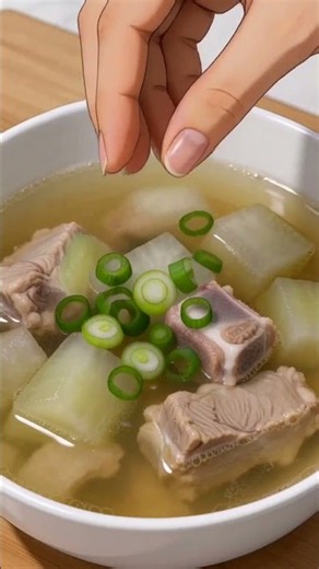 winter melon pork rib soup #asmr #cooking #asiancooking #recipe #food #porkbelly #easyrecipe