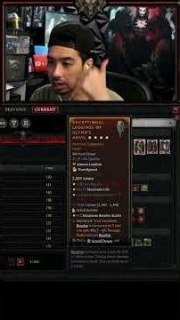 Diablo 4 Inspecting the Rank 1 Necromancer 👀
