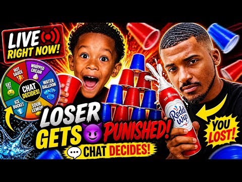 👉 Every Loss = A CRAZY PUNISHMENT 😭 (Cup Challenge LIVE)