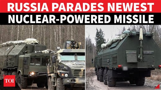 #Moscow has released video showing its #Oreshnik missile system entering active combat duty in #Belarus, a close ally bordering #NATO and #Ukraine. #Russian officials say the missile travels at more than ten times the speed of sound and is impossible to intercept. Capable of carrying multiple independently targetable warheads, #Oreshnik dramatically shortens warning times in any conflict. Watch | The Times of India