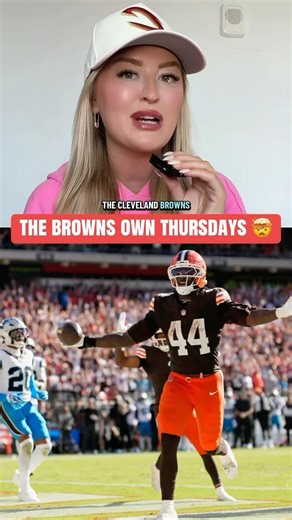 Browns OWN Thursday Night Football?!