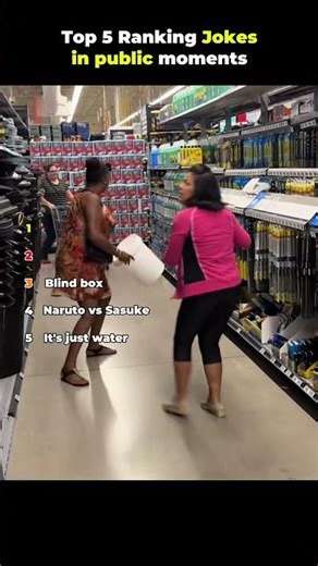 Top 5 Ranking Jokes in Public Moments🤣 #viral #funny #cringecomedy #comedyvideos #memes
