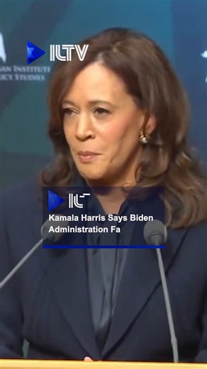 ILTV Israel News on X: "Former US Vice President Kamala Harris has publicly criticized her own administration’s response to Israel’s war against Hamas in Gaza. Speaking in Seoul, Harris said the Biden administration should have taken stronger action against Israel earlier in the conflict. She also accused President Trump of giving Netanyahu a “blank check,” arguing that Washington has a moral responsibility to use its influence over allies to uphold human rights and international law." / X