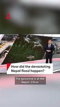 How did the devastating Nepal flood happen?
