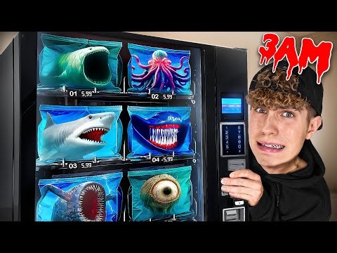 ÖFFNE NIEMALS MYSTERY BLOOP SEA EATER EL GRAN MAJA AUTOMAT PÄCKCHEN um 3 UHR!!