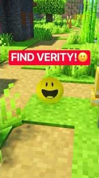 Can You Find Verity?🙂 #minecraft #minecraftshorts #minecraftsurvival #pov #verity