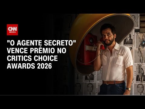 Critics Choice 2026: "O Agente Secreto" vence como Melhor Filme Estrangeiro | CNN PRIME TIME