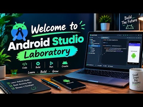 Welcome to Android Studio🚀 | Android App Development Laboratory