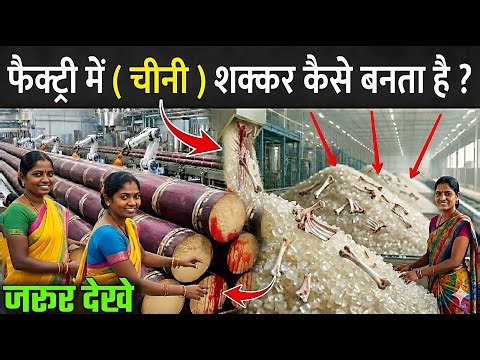 फैक्ट्री में शक्कर कैसे बनता है ? | Sakar Kaise Banta Hai | Chini Kaise Banta Hai