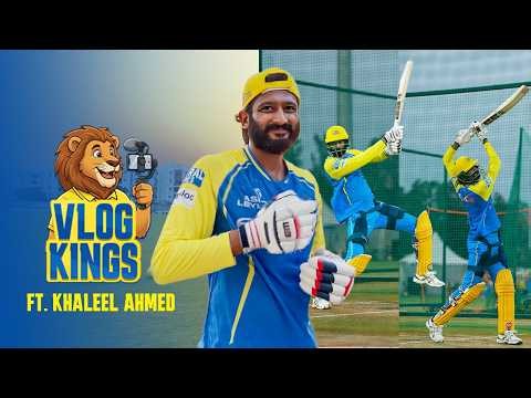 Inside Khaleel's Training, This Time With the Bat 👀 | Vlog Kings | IPL 2026 | CSK
