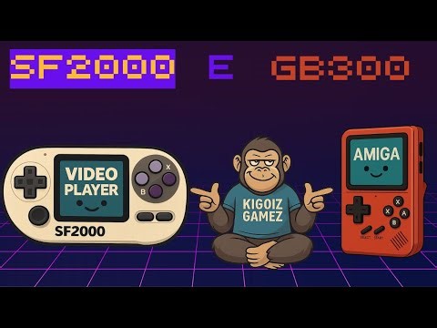 [#gb300 #sf2000 ] AMIGA VIDEO PLAYER and Emulator, Installation and Video Conversion TUTORIAL.