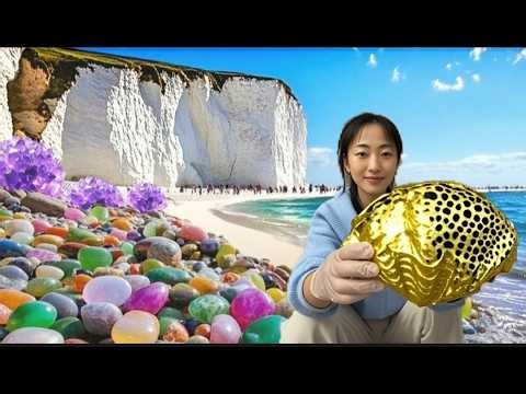 After three generations of effort, they finally unearthed a large crystal.