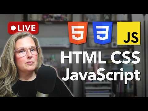 LIVE | Real-time Frontend Dev Building HTML CSS JavaScript Website | Part 21