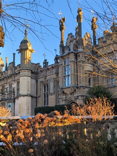 A beautiful start to 2026! 🏰❄️ #knebworthhouse #historichouses #winter #visitherts #visitbritain
