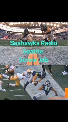 Seattle Seahawks radio call of Kupp short by a hair vs 49ers