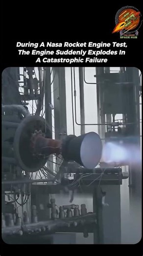 NASA Rocket Engine Explodes During Test 😳