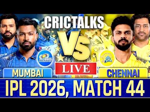 🔴 MI vs CSK, IPL 2026 Live Cricket Match Today Score Commentary, Mumbai vs Chennai, Last 7