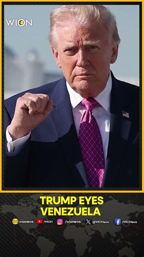 Trump Posts Graphic of Venezuela as 51st US State | WION Shorts