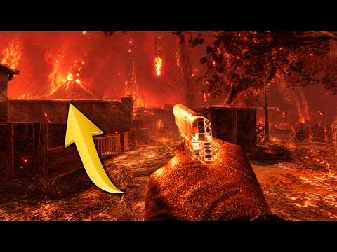 THIS NEW MAP FEELS JUST LIKE O.G. TRANZIT!? BO1 CUSTOM ZOMBIES "VOLCANO"