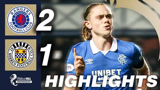 Rangers 2-1 St. Mirren | HIGHLIGHTS | William Hill Premiership