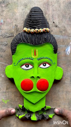 Hanuman murti makings/bajrangbali idols making/hanuman idol making #trending