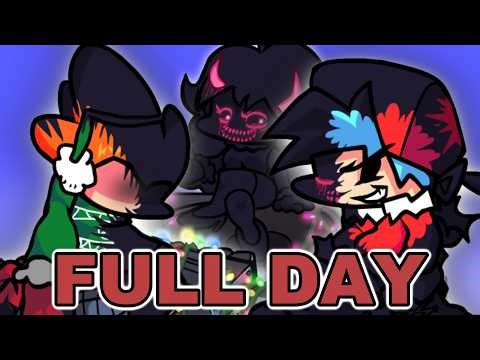 FRIDAY NIGHT FUNKIN' mod PICO vs EVIL BF n GF FULL DAY!