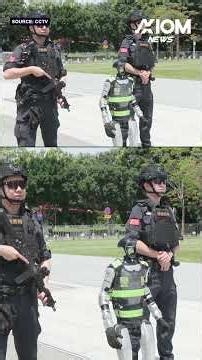China Deploys Humanoid Robots, Drones for Police Patrols | AXIOM