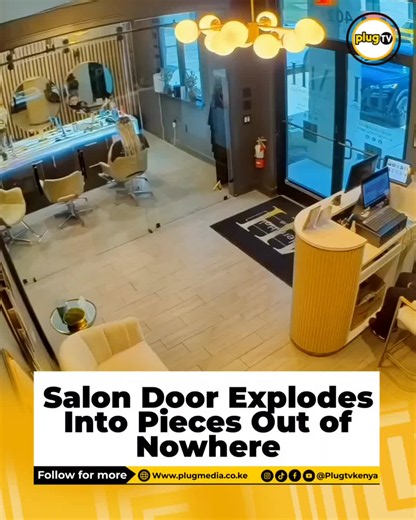 A salon’s glass door has gone viral after it shattered into pieces the moment a woman tried to close it. From the footage, she barely appears to touch the door before it suddenly goes boom, sending glass everywhere. Modern Halo shared the video on TikTok, saying they initially thought it was just another crazy day at the salon, only for the clip to go viral and make headlines. The business later joked that after three years in operation, its door had finally got its 15 minutes of fame. Thankfull