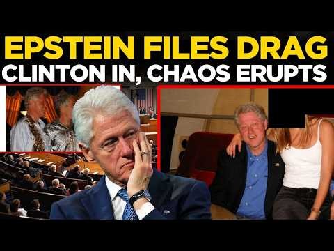 LIVE: Bill Clinton Testifies In Epstein House Probe, Republicans Grill Clintons Over Epstein Links