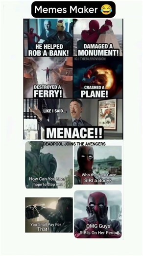 Deadpool In The Avengers Would Be PURE Chaos 💀😂#Deadpool #SpiderMan #Marvel #MCU #MarvelMemes