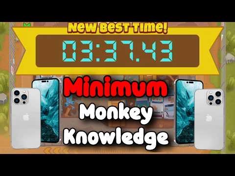 BTD6 Race Mobile Friendly Tutorial 📱 Minimum Monkey Knowledge 📱 Scrappy Scrap