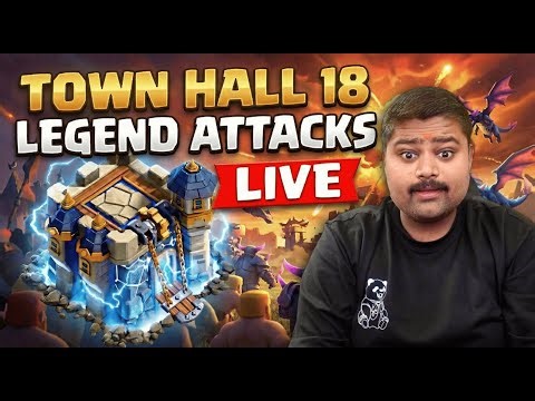 LIVE War hits TH18 Base Reviews Clash of Clans Live