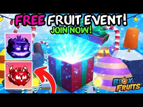 Blox Fruits Update FREE FRUIT EVENT RELEASE NOW! FULL LIVE STREAM