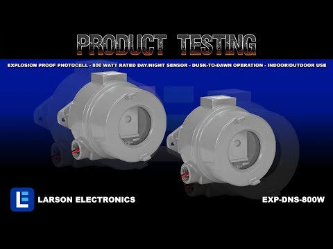 Explosion Proof Photocell - 800 Watt Rated Day/Night Sensor - Dusk-to-Dawn Operation